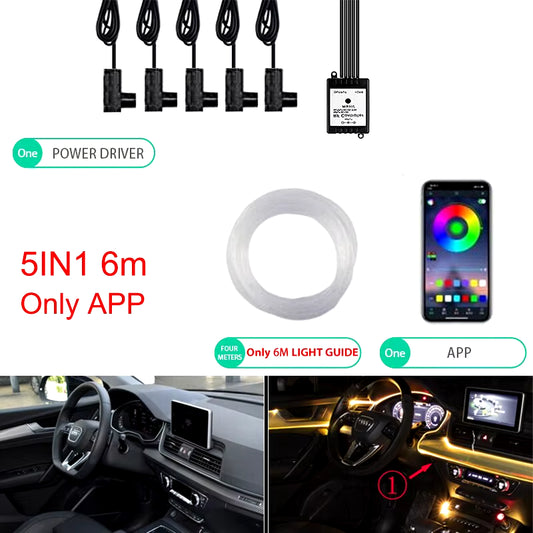 Neon Car LED Interior Lights RGB